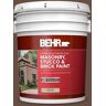 BEHR 5 gal. #N190-7 Moose Trail Flat Interior/Exterior Masonry, Stucco and Brick Paint