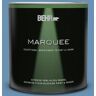 BEHR MARQUEE 1 qt. #M510-4 Brittany Blue Semi-Gloss Enamel Exterior Paint & Primer