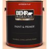 BEHR PREMIUM PLUS 1 gal. #P200-2A Hug Goodbye Flat Exterior Paint & Primer