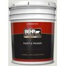 BEHR PREMIUM PLUS 5 gal. #MQ3-45 Looking Glass Flat Exterior Paint & Primer