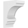 Ekena Millwork 5 in. x 12 in. x 8 in. Standard Diane Architectural Grade PVC Corbel