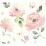 York Wallcoverings Watercolor Blooms Spray and Stick Wallpaper (Covers 60.75 sq. ft.)