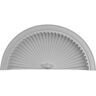 Ekena Millwork 37-5/8 in. x 10-1/4 in. x 17-3/4 in. Primed Polyurethane Surface Mount Edwards Wall Niche Cap