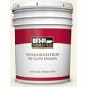 BEHR PREMIUM PLUS 5 gal. #BWC-03 Lively White Hi-Gloss Enamel Interior/Exterior Paint