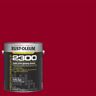 Rust-Oleum 1 gal. 2300 Flat Red Exterior Traffic Striping Paint (Case of 2)