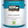 BEHR PREMIUM PLUS 1 gal. #570A-3 Pacific Panorama Satin Enamel Low Odor Interior Paint & Primer