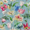 Enchanted Garden Robin's Egg Vinyl Peel and Stick Wallpaper Roll (Covers 30.75 sq. ft.)