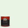 BEHR PREMIUM PLUS 1 qt. #450C-1 Dinner Mint Flat Exterior Paint & Primer