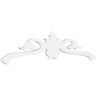 Ekena Millwork Pitch Florence 1 in. x 60 in. x 17.5 in. (6/12) Architectural Grade PVC Gable Pediment Moulding