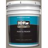 BEHR PREMIUM PLUS 5 gal. #T16-08 Fifth Olive-Nue Satin Enamel Exterior Paint & Primer