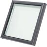 VELUX 22.5 in. x 22.5 in. Fixed Curb-Mount Skylight with Tempered Low-E3 Glass