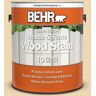 BEHR 1 gal. #340E-3 Bavarian Cream Solid Color House and Fence Exterior Wood Stain