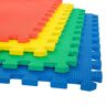 Multicolored 24 in. W x 24 in. L Foam Exercise/Gym Flooring Tiles - Set of 4 Floor Tiles (16 sq. ft. Covered)