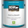 BEHR PREMIUM PLUS 1 gal. #730F-4 Flint Smoke Satin Enamel Low Odor Interior Paint & Primer