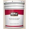 BEHR PREMIUM PLUS 5 gal. #PPU7-10 Roman Plaster Hi-Gloss Enamel Interior/Exterior Paint