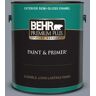 BEHR PREMIUM PLUS 1 gal. #750F-4 Raging Sea Semi-Gloss Enamel Exterior Paint & Primer