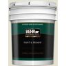 BEHR PREMIUM PLUS 5 gal. #400E-2 Turtle Dove Semi-Gloss Enamel Exterior Paint & Primer