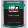 BEHR PREMIUM PLUS 1 gal. #ICC-44 Lavender Bouquet Semi-Gloss Enamel Exterior Paint & Primer