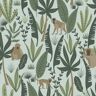 Chesapeake Multi-Colored Kiki Monkeys Matte Paper Non-Pasted Wallpaper Roll