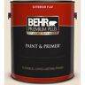 BEHR PREMIUM PLUS 1 gal. #ECC-40-2 Southwestern Sand Flat Exterior Paint & Primer