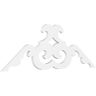 Ekena Millwork Pitch Benson 1 in. x 60 in. x 25 in. (9/12) Architectural Grade PVC Gable Pediment Moulding