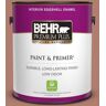 BEHR PREMIUM PLUS 1 gal. #PPU2-11 Mars Red Eggshell Enamel Low Odor Interior Paint & Primer