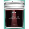 BEHR MARQUEE 5 gal. #P440-4 March Aquamarine Flat Exterior Paint & Primer