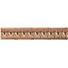 FROM PLAIN TO BEAUTIFUL IN HOURS Puffy Archways 0.012 in. x 4.25 in. x 48 in. Metal Bed Moulding Nail-up Tin Cornice in Lincoln Copper (48 Ln. ft./Pack)