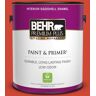 BEHR PREMIUM PLUS 1 gal. #180B-7 Chili Pepper Eggshell Enamel Low Odor Interior Paint & Primer