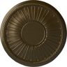 Ekena Millwork 19-7/8" x 1-1/4" Leandros Urethane Ceiling Medallion (Fits Canopies upto 6-3/8") Brass