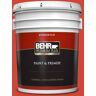 BEHR PREMIUM PLUS 5 gal. #180B-7 Chili Pepper Flat Exterior Paint & Primer