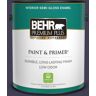 BEHR PREMIUM PLUS 1 gal. #MQ5-39 Artistic License Semi-Gloss Enamel Low Odor Interior Paint & Primer