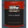 BEHR PREMIUM PLUS 1 gal. #QE-55 Harbour Flat Exterior Paint & Primer