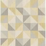 A-Street Prints Puzzle Yellow Geometric Paper Strippable Wallpaper (Covers 56.4 sq. ft.)