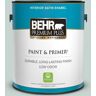 BEHR PREMIUM PLUS 1 gal. #490E-3 Celtic Gray Satin Enamel Low Odor Interior Paint & Primer