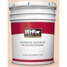 BEHR PREMIUM PLUS 5 gal. #BXC-37 Miami Stucco Hi-Gloss Enamel Interior/Exterior Paint