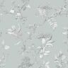 Laura Ashley Elderwood Duck Egg Non Woven Unpasted Removable Strippable Wallpaper