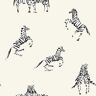 Tempaper Novogratz Zebras In Love Waverly White Peel and Stick Wallpaper (Covers 28 sq. ft.)