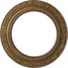 Ekena Millwork 12 in. x 8 in. I.D. x 1/2 in. Andrea Urethane Ceiling Medallion (Fits Canopies upto 8 in.), Rubbed Bronze