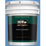 BEHR PREMIUM PLUS 5 gal. #MQ4-26 Come Sail Away Semi-Gloss Enamel Exterior Paint & Primer