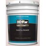 BEHR PREMIUM PLUS 5 gal. #PPU17-07 Vienna Lace Satin Enamel Exterior Paint & Primer