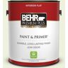 BEHR PREMIUM PLUS 1 gal. #420C-1 Highlight Flat Low Odor Interior Paint & Primer