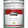 BEHR PREMIUM PLUS 5 gal. #S420-6 Pine Brook Flat Low Odor Interior Paint & Primer