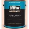 BEHR PREMIUM PLUS 1 gal. #220A-2 Friendship Satin Enamel Exterior Paint & Primer