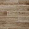 Daltile Trace Meadow 6 in. x 36 in. Golden Brown Glazed Porcelain Floor and Wall Tile (14.5 sq. ft./Case)