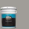 BEHR PREMIUM PLUS 5 gal. #BNC-17 Casual Gray Satin Enamel Exterior Paint & Primer