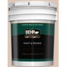 BEHR PREMIUM PLUS 5 gal. #280E-2 Arabian Sands Semi-Gloss Enamel Exterior Paint & Primer