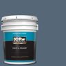 BEHR PREMIUM PLUS 5 gal. #S510-6 Durango Blue Satin Enamel Exterior Paint & Primer