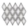Daltile Premier Elegance Gray White Diamond 11-1/2 in. x 12-5/16 in. Marble Mosaic Tile (6.9 sq. ft./Case)