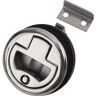 Non - Watertight Slam Latch, Investment Cast 316 Stainless, 1/8 in. Fastener, 1 - 1/2 in. Diameter, Type: Locking